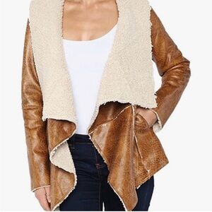 ❤️Hot & Delicious jacket Brown and Cream‎ Women's Jacket